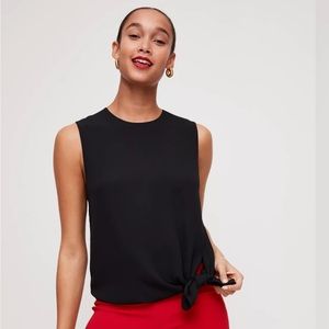 Babaton Hopkins Blouse, NWOT, XS, black